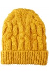 United Colors of Benetton Casquette TRICOTÉE 1KAADA005, Musard Yellow 29U, OS Femme