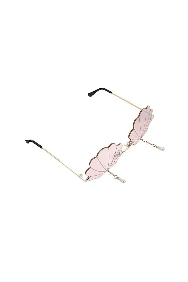 Lurrose Lunettes De Soleil Coquille Vacances Entre Filles Lunettes De Soleil Tendance Pour Femmes Lunettes De Soleil Avec Pen