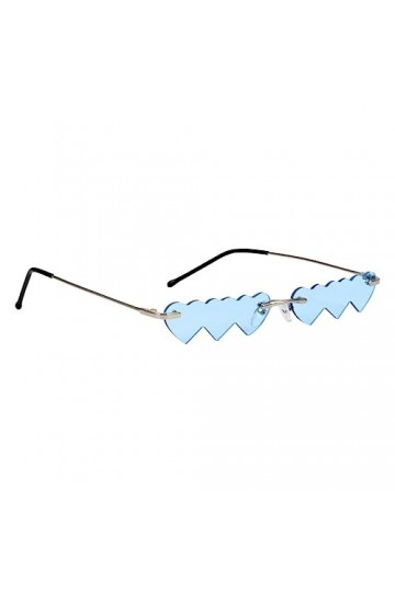 INOOMP 1 Pc Lunettes De Soleil Coeur Lunettes De Soleil De Protection Uniques Lunettes De Soleil Bijoux Femme Lunettes De Sol