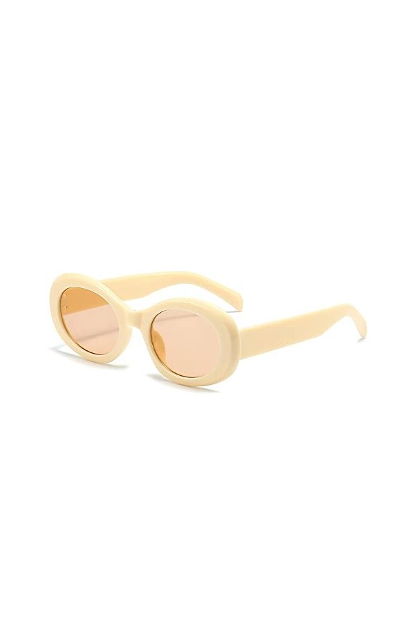 2023 Nouveau Punk Rond Lunettes De Soleil Femmes Hommes Tendances Lunettes De Soleil Femme Personnalité Multicolore Fête Nuan