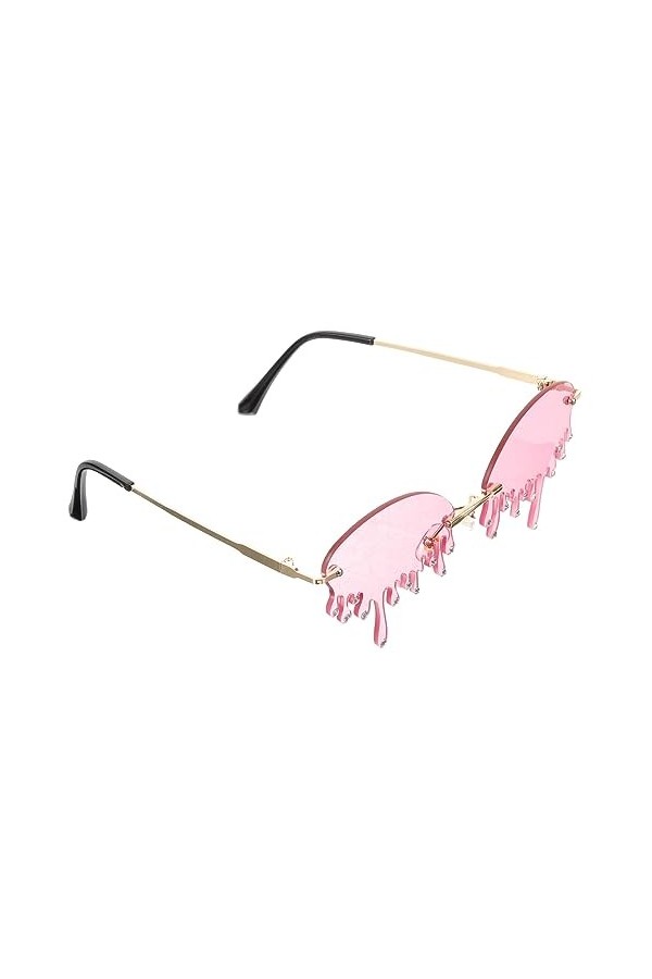 Didiseaon Lunettes De Soleil Drôles Lunettes De Soleil Lunettes De Soleil À La Mode Décor Strass Lunettes De Fête Lunettes De