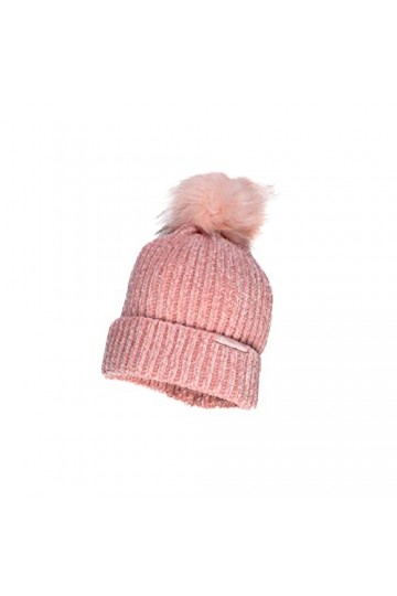 Champion Women Knit Pom Bonnet, Rose Antique, Taille Unique Femme