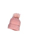 Champion Women Knit Pom Bonnet, Rose Antique, Taille Unique Femme