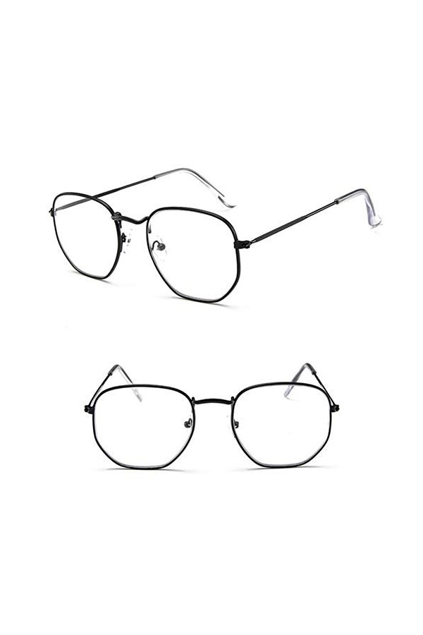 SJZS Lunettes de Soleil en métal Classique Vintage Femmes Lunettes de Soleil de Brand Design Lunettes Femme Lunettes de Condu