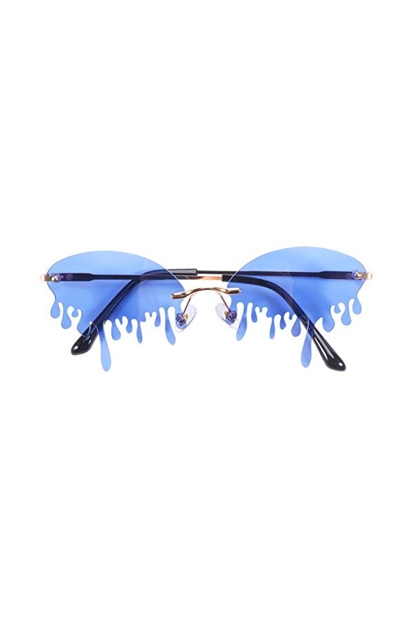 GANAZONO 1 Pc Lunettes De Soleil Vintage pour Femmes Lunettes De Soleil Fondantes Lunettes De Soleil De Vacances Goutte Lunet