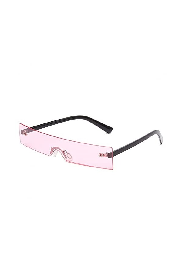 LUOXUEFEI De Soleil Lunettes Lunettes De Soleil Rectangulaires Femmes Rouge Rose Petite Lentille Lunettes De Soleil Nuances L
