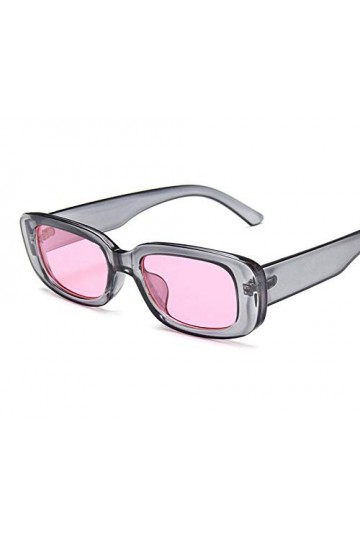 SHANGYUN Petites Lunettes de Soleil Rectangle Femmes Designer Hip Hop Lunettes de Soleil carrées étroites Lunettes de Soleil 