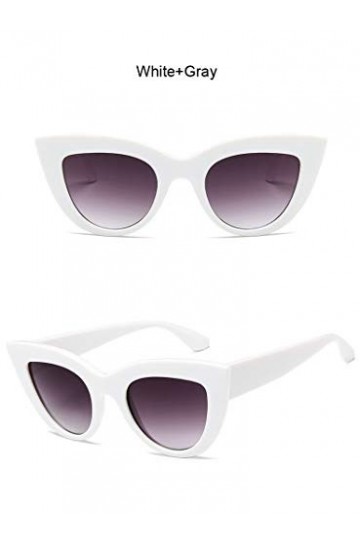 SHANGYUN Lunettes de Soleil de Mode Femmes Vintage Designer de Luxe Lunettes Noires Lunettes de Soleil pour Femme UV400 Lunet