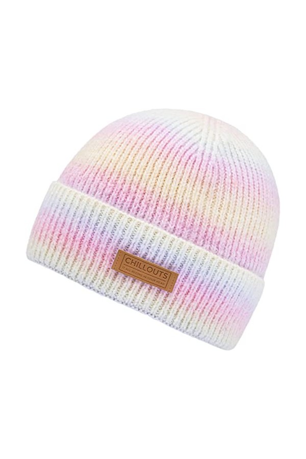 CHILLOUTS Sally Hat Bonnet dhiver, Mélange Arc-en-Ciel, Taille Unique Mixte