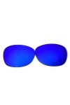 Galaxylense Verres de rechange pour lunettes de soleil Ray-Ban RB 2132 pour hommes ou femmes Regular 52x1.5x38 Bleu