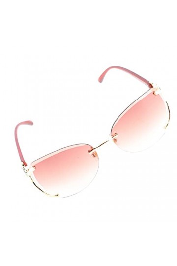 Tbest Lunettes de Soleil pour Femmes, Lunettes de Soleil de Conduite Couleur Dégradée Empêcher Le Glissement à la Mode Lunett