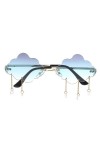 Didiseaon Lunettes De Soleil Lunettes De Nuage Cotillons Pour Les Enfants De 4 à 8 Ans Lunettes De Fête Lunettes Nuage Sans M