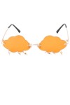 Didiseaon 1 Paire Lunettes De Soleil Nuage Lunettes De Soleil Sans Monture Lunettes De Soleil Hippie Lunettes Sans Monture Lu