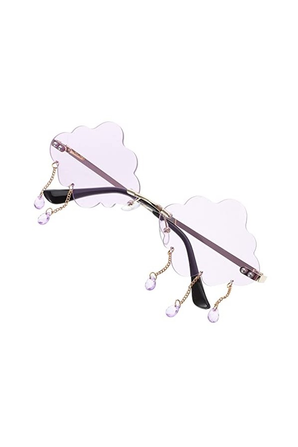 NUOBESTY Des Lunettes De Soleil Lunettes De Soleil Femme Lunettes De Soleil Disco Lunettes De Soleil Coeur Rouge Cool Lunette