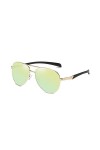 Huicai Classic Vintage Fashion Lunettes de soleil à monture large Homme femme Lunettes de soleil polarisées Lunettes UV400
