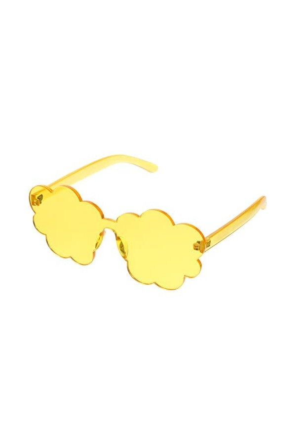 Operitacx Lunettes Sans Monture à Fleurs Lunettes De Soleil De Mode Pour Femmes Des Lunettes De Soleil Lunettes De Soleil Pou