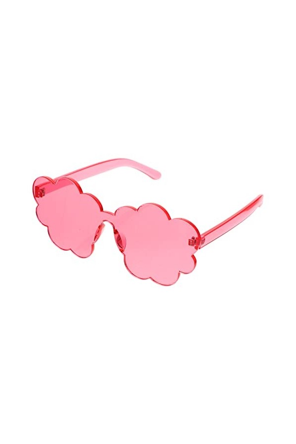 Operitacx Lunettes Sans Monture à Fleurs Lunettes De Soleil De Mode Pour Femmes Des Lunettes De Soleil Lunettes De Soleil Pou