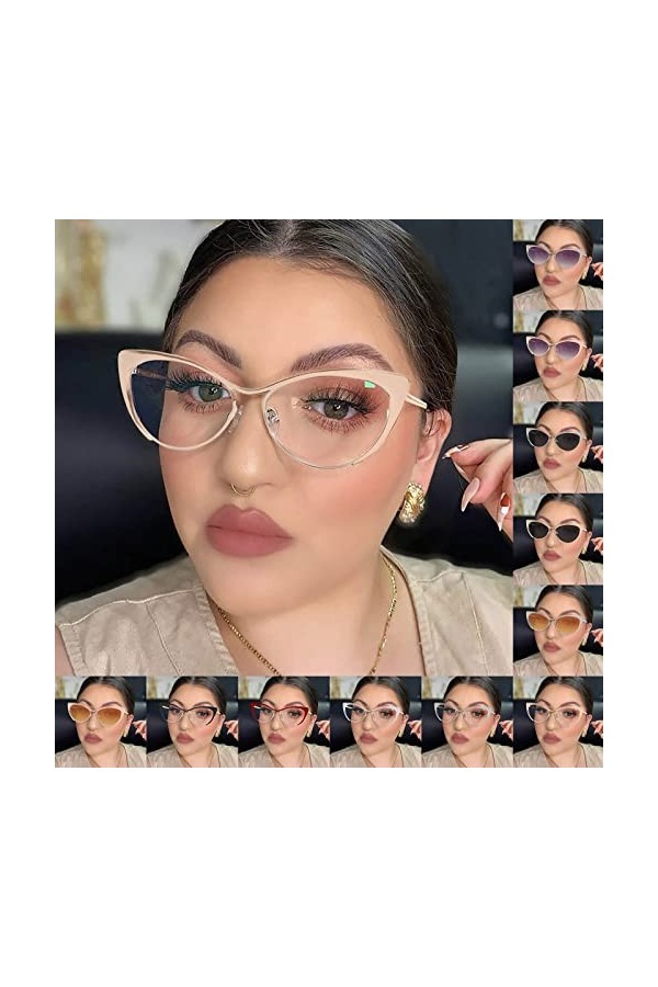 Dorjuli Lunettes de soleil vintage pour femme - Mode surdimensionnée - Lunettes de soleil rondes classiques - Lunettes amusan