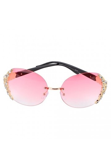 GALPADA 1 Pc Aviateurs Sans Cadre Lunettes De Mode Pour Femmes Lunettes De Soleil De Mode Pour Femmes Lunettes Sans Monture L