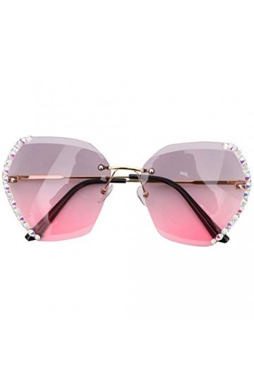 SOIMISS 1 Pc Lunettes Polarisées Lunettes De Soleil Teintées Dégradées Lunettes De Soleil Surdimensionnées Pour Femmes Verres