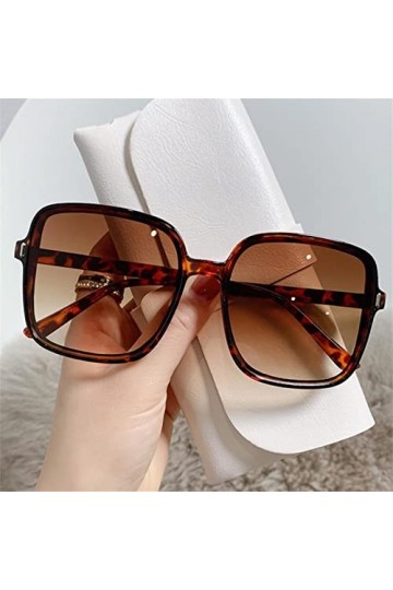 Carré Femme Lunettes de Soleil Luxe Voyage Petit Rectangle Lunettes de Soleil Hommes Femmes Lunettes Vintage rétro Cyclisme L