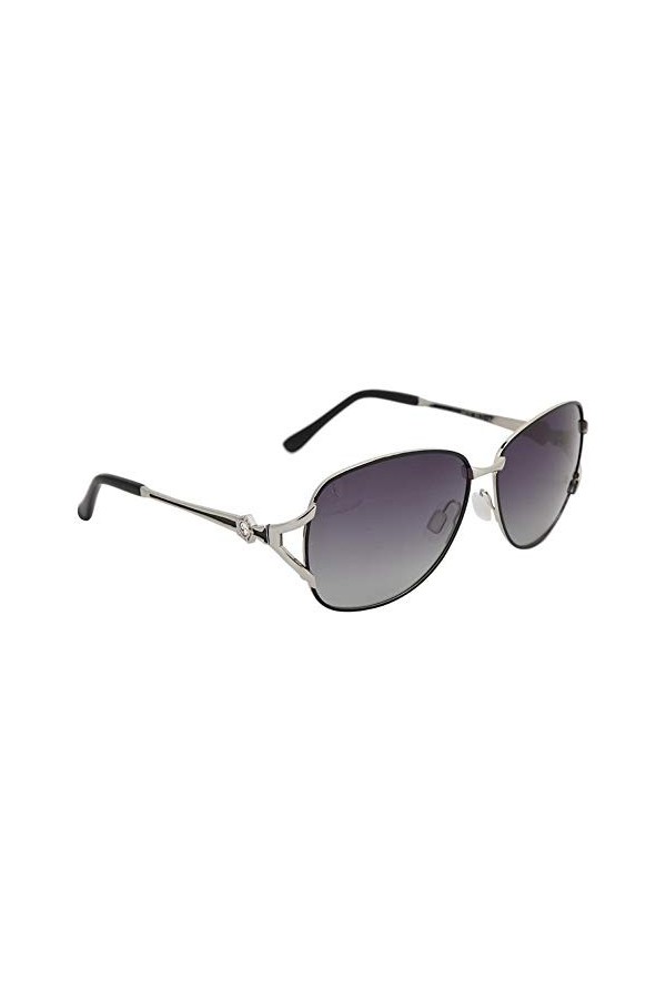 Tbest Lunettes de soleil, Lunettes de soleil pour femmes, A610 Métal à la mode TAC Femmes Lunettes de soleil polarisées pour 