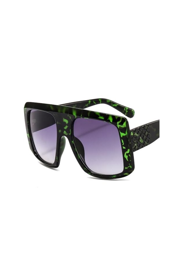 2023 Nouvelles Lunettes De Soleil Steampunk Surdimensionnées Femmes Mode Goggle Lunettes De Soleil Carrées pour Femmes Big Fr