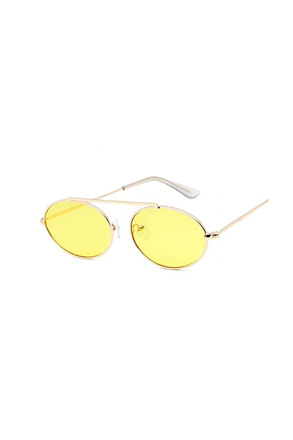 LUOXUEFEI De Soleil Lunettes Lunettes De Soleil Pour Femmes Lunettes De Soleil Ovales Montures Rondes Petites Lunettes