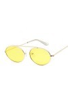 LUOXUEFEI De Soleil Lunettes Lunettes De Soleil Pour Femmes Lunettes De Soleil Ovales Montures Rondes Petites Lunettes