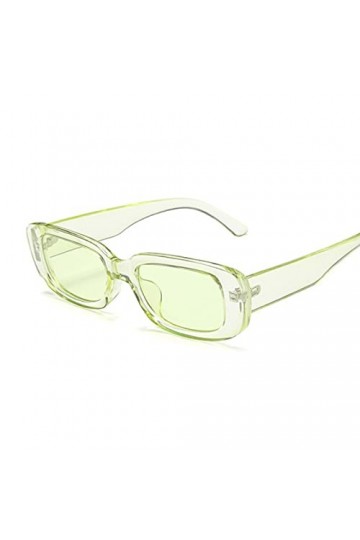 hdsrf Vintage Noir carré Lunettes de Soleil Femme Marque de Luxe Petit Rectangle Lunettes de Soleil Femme dégradé Clair Miroi