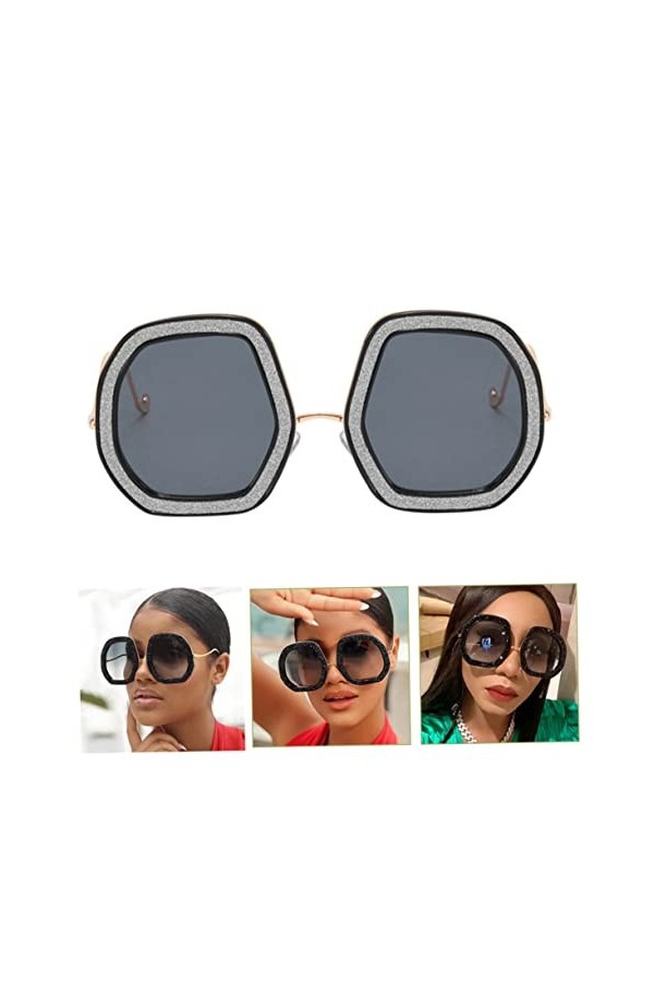 Toddmomy Lunettes De Soleil En Diamant Lunettes De Mode Pour Femmes Lunettes De Soleil De Quai Pour Femmes Des Lunettes De So