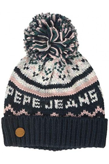Pepe Jeans Omar Hat Bonnet, Multicolore Multi 0aa , Taille Fabricant:Taille Unique Femme
