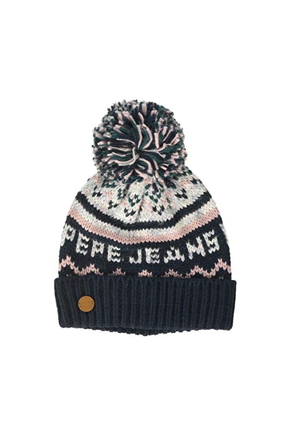 Pepe Jeans Omar Hat Bonnet, Multicolore Multi 0aa , Taille Fabricant:Taille Unique Femme