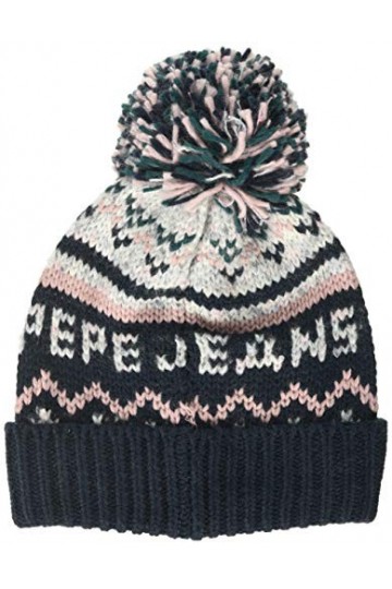 Pepe Jeans Omar Hat Bonnet, Multicolore Multi 0aa , Taille Fabricant:Taille Unique Femme