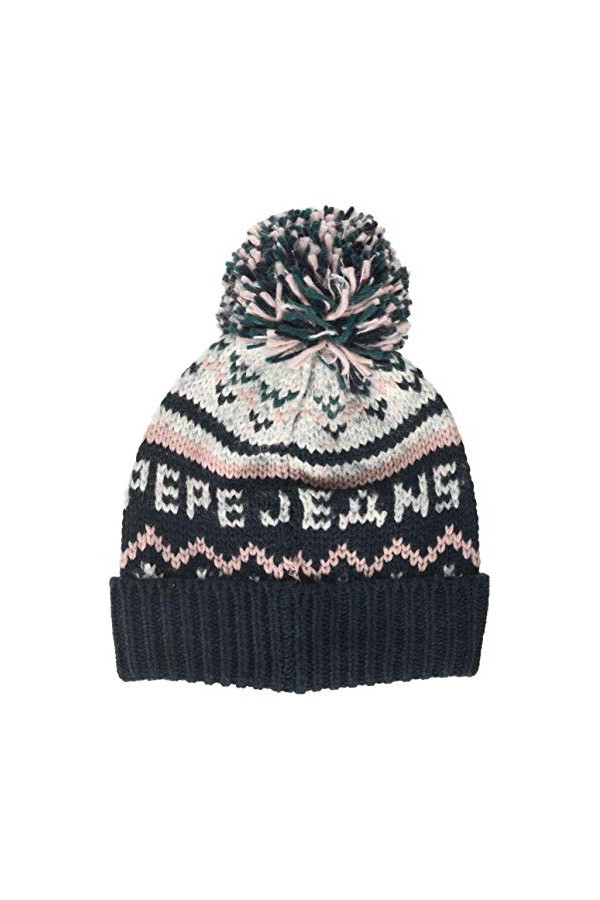 Pepe Jeans Omar Hat Bonnet, Multicolore Multi 0aa , Taille Fabricant:Taille Unique Femme