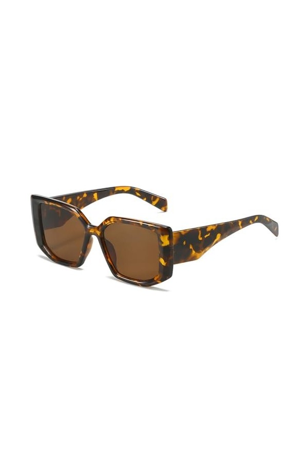 Lunettes De Soleil Punk Pour Femmes Et Hommes, Carrées, Tendances, Nuances Dégradées, Uv400 De Sol, Nouvelle Mode 2023 Color: