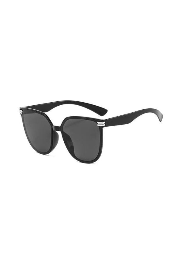 MUTYNE Lunettes de Soleil Oeil de Chat Femmes Hommes Lunettes de Soleil en Plastique de Luxe Classique rétro extérieur Lunett