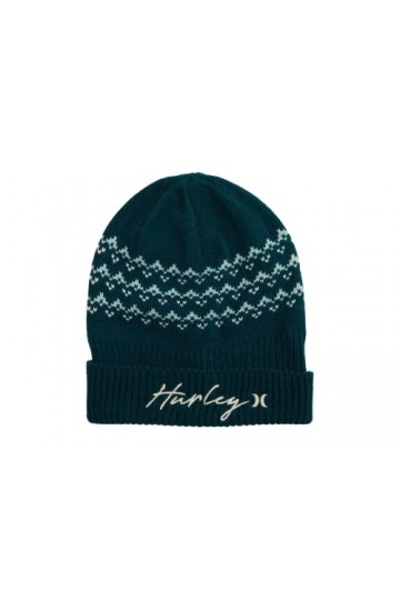 Hurley W Vail Beanie, Bonnet, Vert Foncé, Taille unique