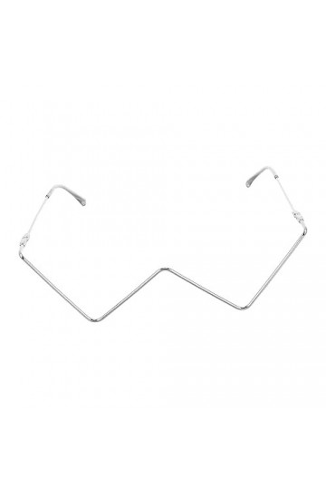 WRITWAA Cadre Femmes Lunettes De Soleil Lunettes De Soleil Pour Femmes Lunettes De Soleil Demi-Jantes Lunettes De Fête Lunett