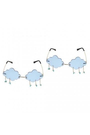 SOIMISS 1Pc Nuage Pluie Lunettes Vintage Décor Enfant Lunettes De Soleil Polarisées Pêche Lunettes Gland Lunettes De Soleil F