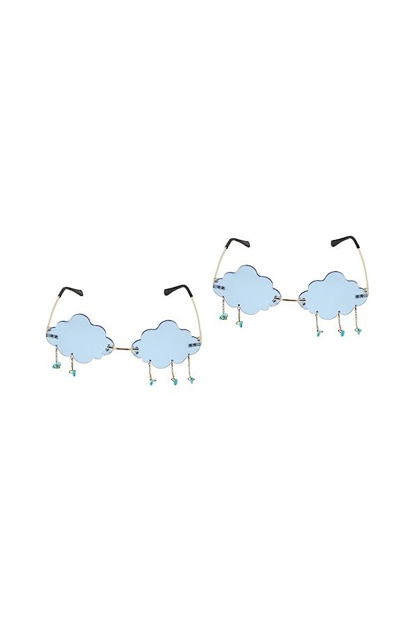 SOIMISS 1Pc Nuage Pluie Lunettes Vintage Décor Enfant Lunettes De Soleil Polarisées Pêche Lunettes Gland Lunettes De Soleil F