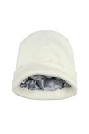 YESCAP Bonnets en Tricot doublés de Satin de Soie dhiver pour Femmes Bonnet Chaud Bonnet Chaud
