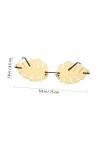 SOIMISS 1Pc Feuille Lunettes De Soleil Nouveauté Lunettes De Soleil Mode Lunettes De Soleil Pour Hommes Lunettes DÉté Lunett