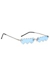 SOIMISS 1 Pc Lunettes De Soleil Coeur Lunettes De Soleil Tendance Pour Femmes Lunettes De Soleil De Mode Pour Femmes Lunettes