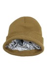 YESCAP Bonnets en Tricot doublés de Satin de Soie dhiver pour Femmes Bonnet Chaud Bonnet Chaud