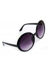 Lunettes de soleil femme rondes, rétro, avec verres foncés et réfléchissants. 8872 