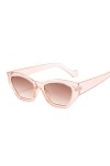 HWRHWR Lunettes de Soleil Femme Petite Monture Couleurs Bonbons