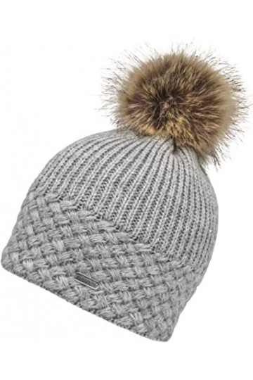 CHILLOUTS Apple Hat Bonnet, Gris, Taille Unique Femme