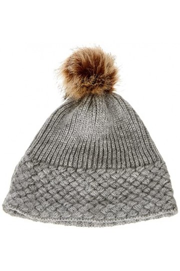 CHILLOUTS Apple Hat Bonnet, Gris, Taille Unique Femme