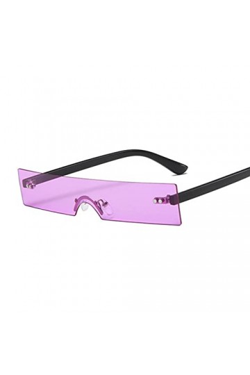 LUOXUEFEI De Soleil Lunettes Lunettes De Soleil Carrées Sans Monture Lunettes De Soleil Pour Femmes Pour Miroir Féminin